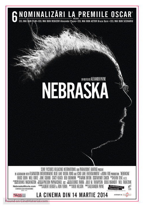 Nebraska - Romanian Movie Poster