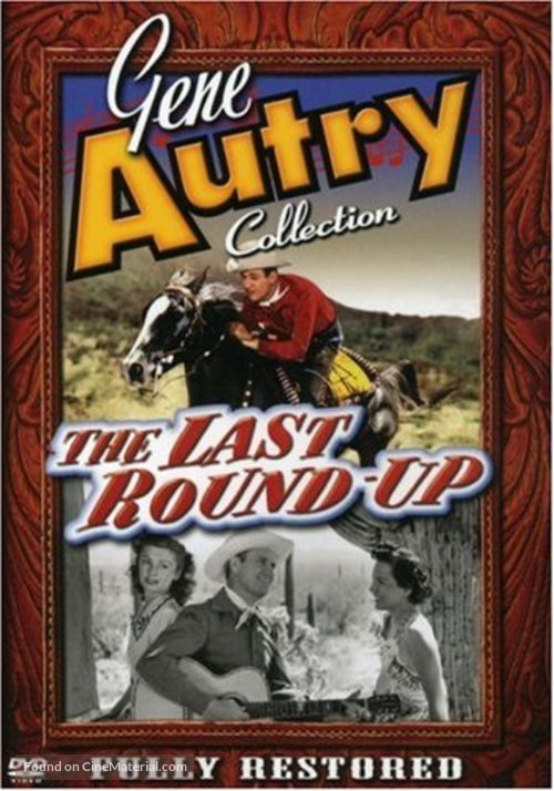 The Last Round-up - DVD movie cover