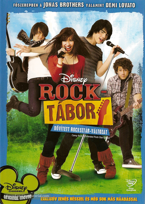 Camp Rock - Hungarian Movie Cover