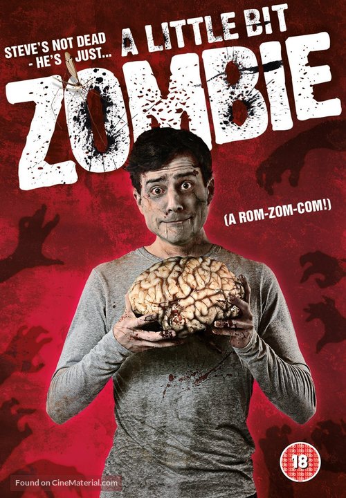 A Little Bit Zombie - British DVD movie cover