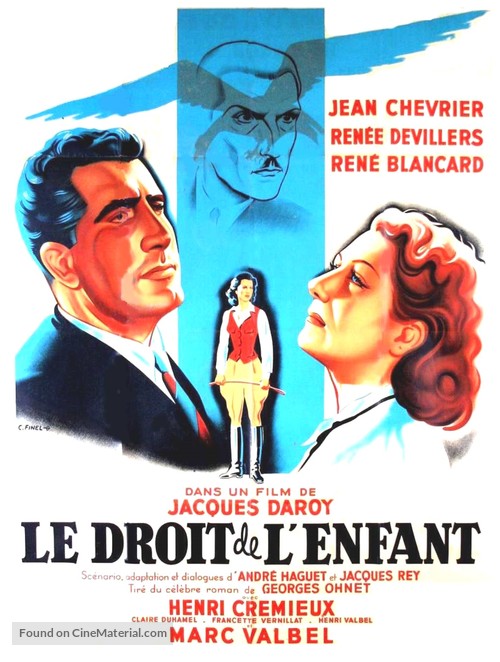 Le droit de l&#039;enfant - French Movie Poster