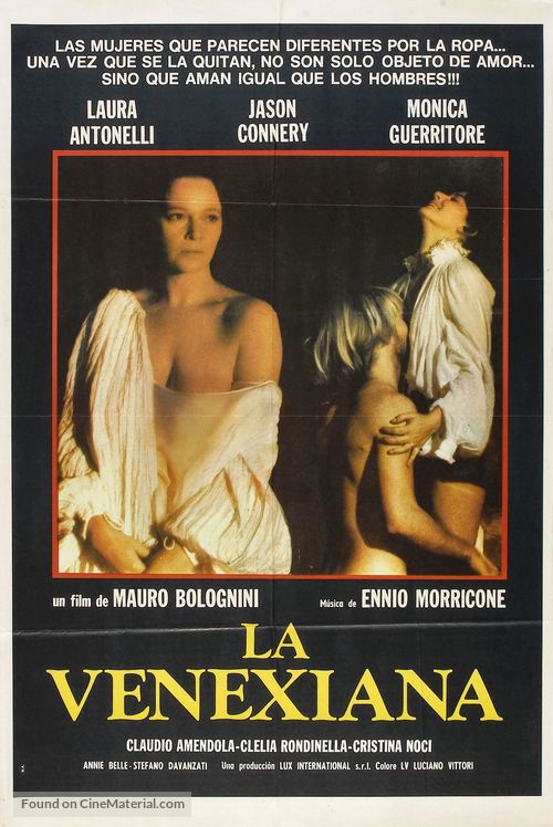 La venexiana - Spanish Movie Poster