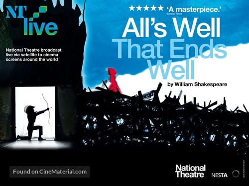 &quot;National Theatre Live&quot; - Australian Movie Poster