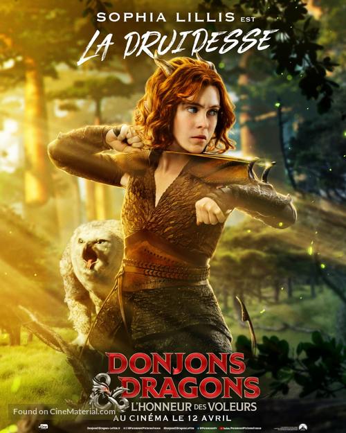 Dungeons &amp; Dragons: Honor Among Thieves - French Movie Poster