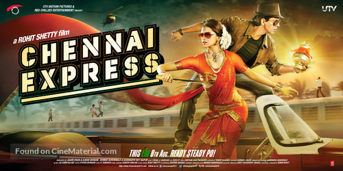 Chennai Express - Indian Movie Poster