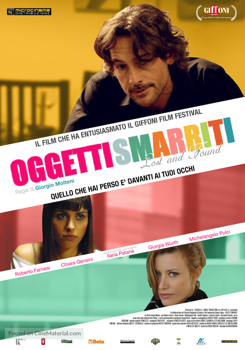 Oggetti smarriti - Italian Movie Poster