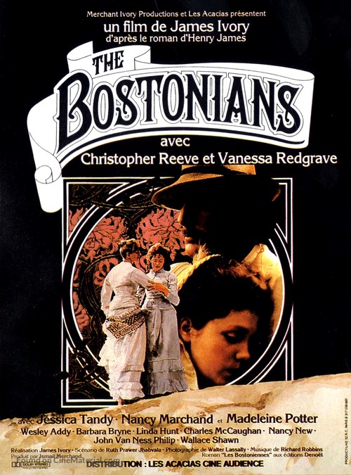 The Bostonians - French Movie Poster