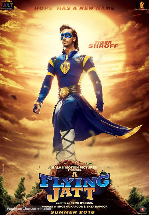 A Flying Jatt - Indian Movie Poster