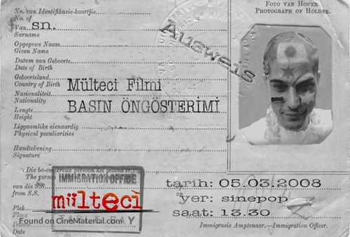 M&uuml;lteci - Turkish Movie Poster