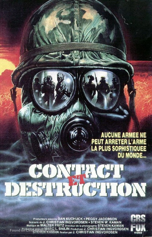 Search and Destroy - French VHS movie cover