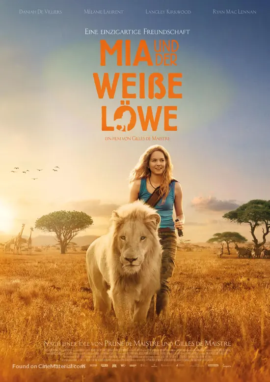 Mia et le lion blanc - Swiss Movie Poster