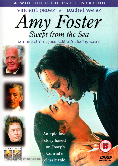 Swept from the Sea - British DVD movie cover