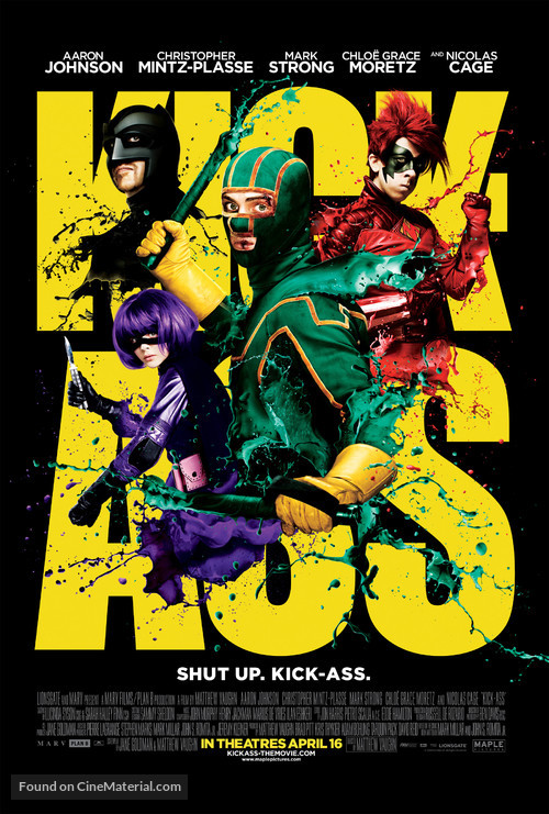 Kick-Ass - Canadian Movie Poster
