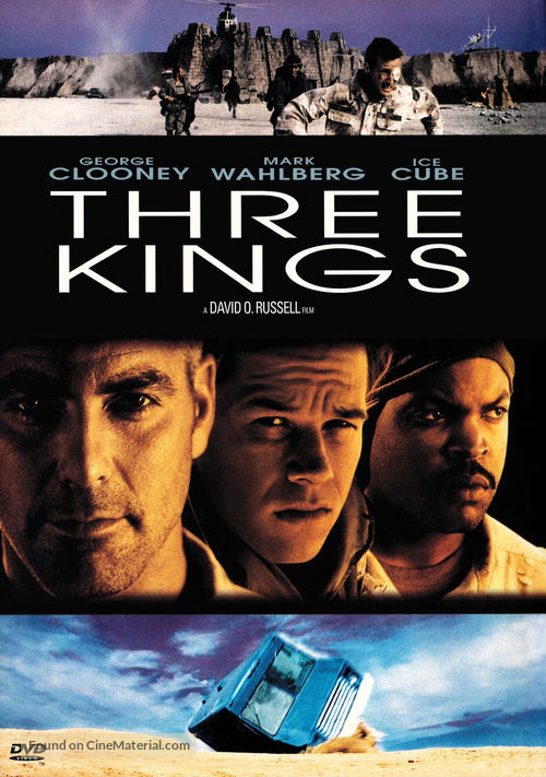 Three Kings - DVD movie cover