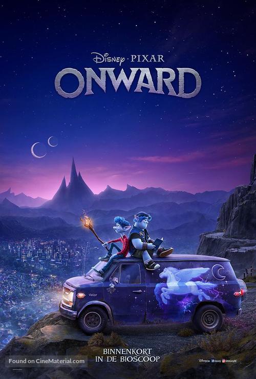 Onward - Belgian Movie Poster