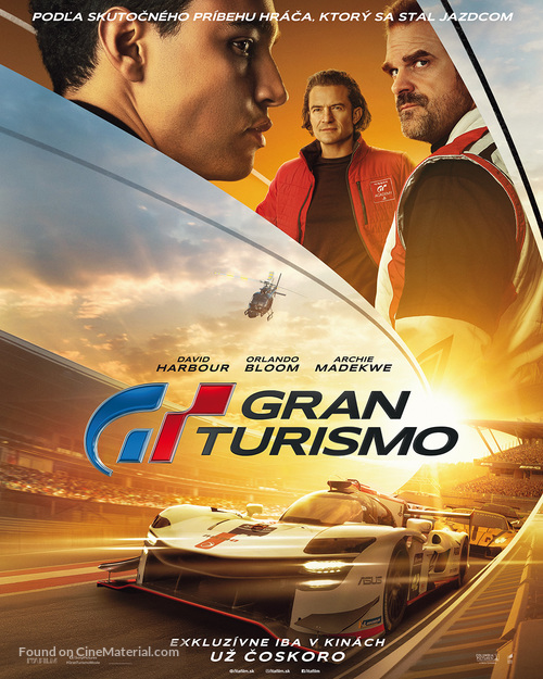 Gran Turismo - Slovak Movie Poster