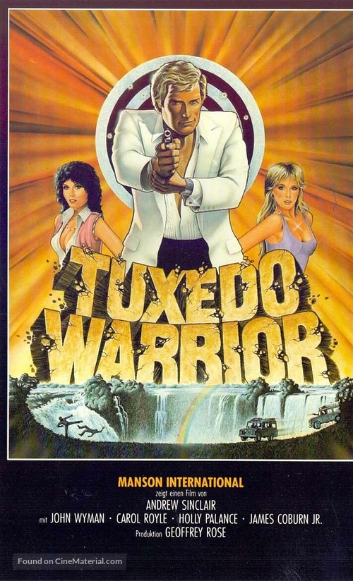 Tuxedo Warrior - German VHS movie cover