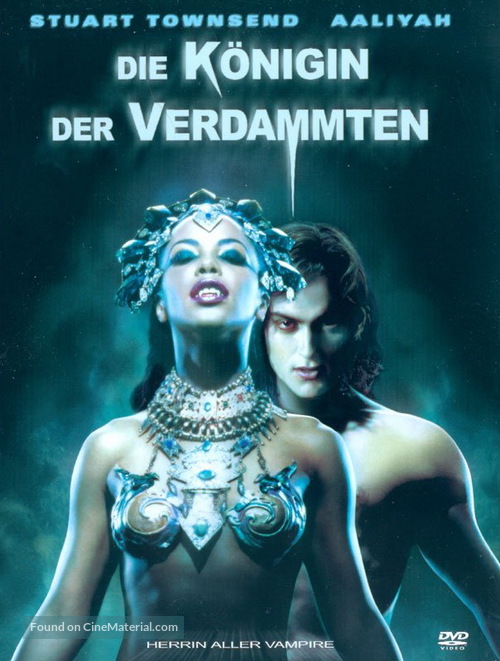 Queen Of The Damned - German DVD movie cover