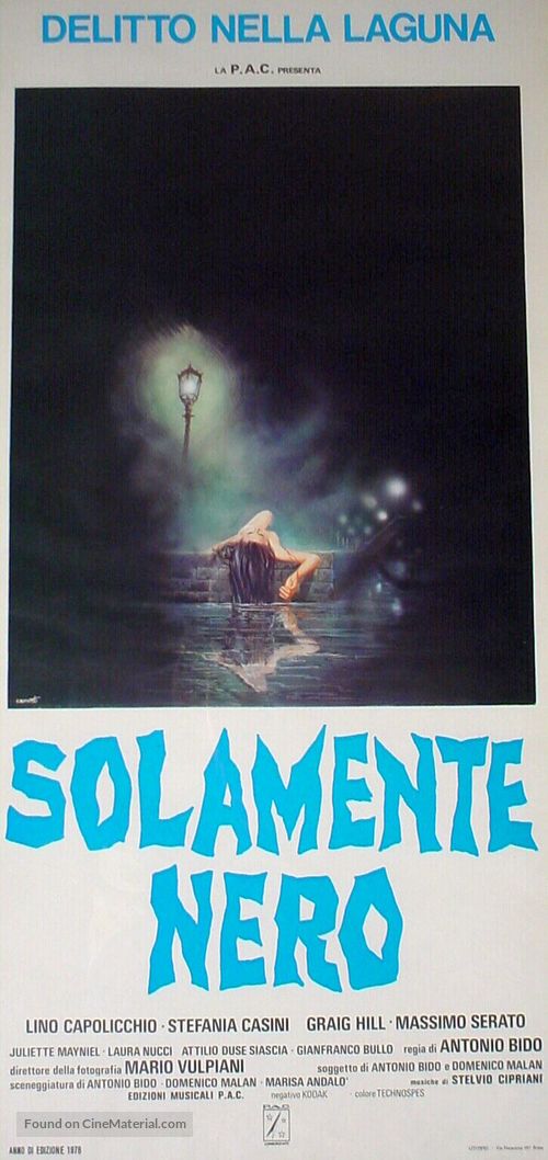 Solamente nero - Italian Movie Poster