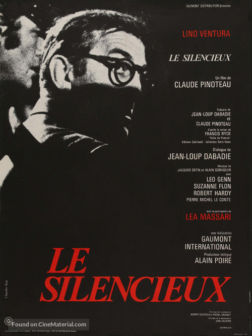 Le silencieux - French Movie Poster