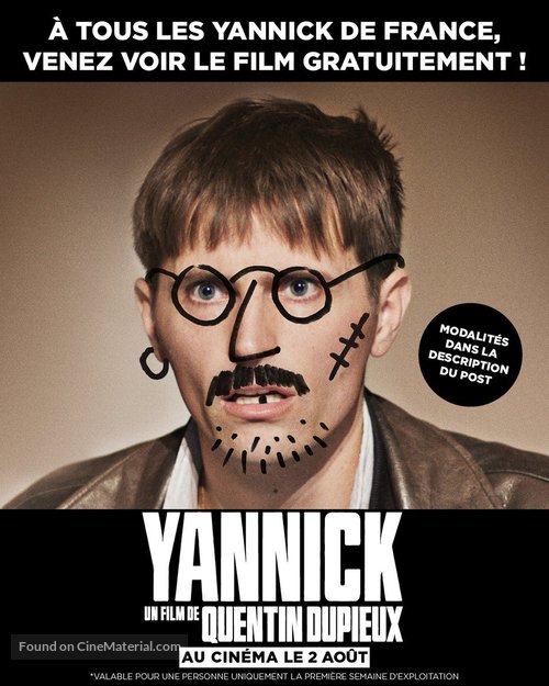 Yannick - French poster