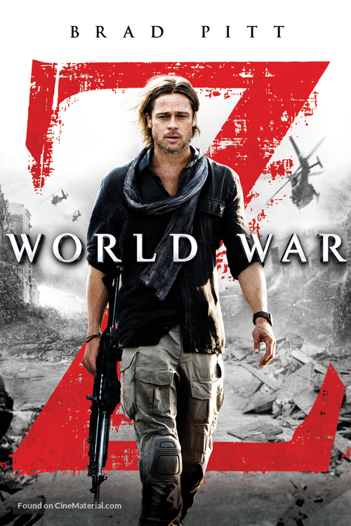 World War Z - DVD movie cover