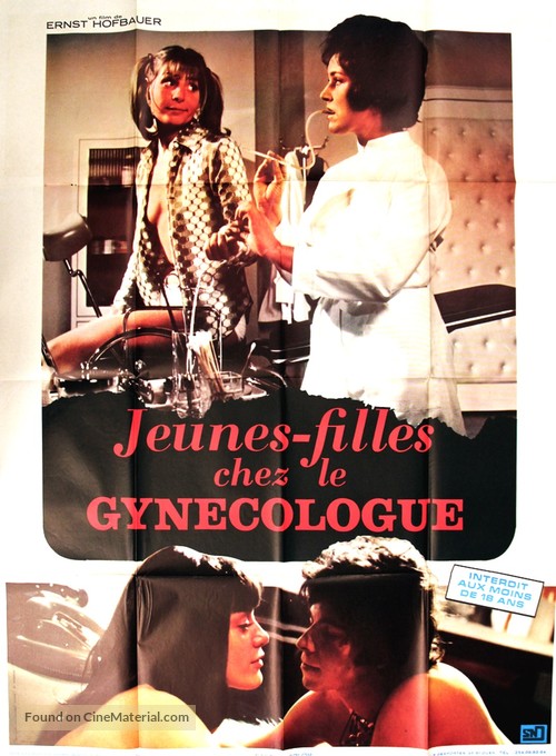 M&auml;dchen beim Frauenarzt - French Movie Poster