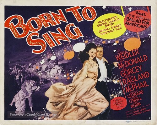 Born to Sing - Movie Poster