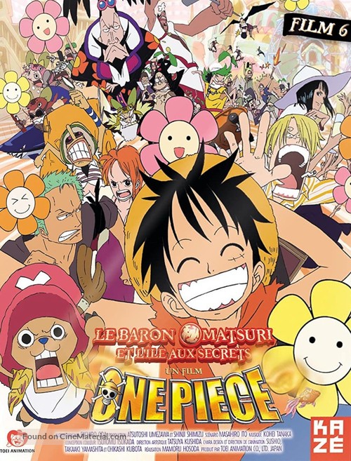 One piece: Omatsuri danshaku to himitsu no shima - French Movie Cover