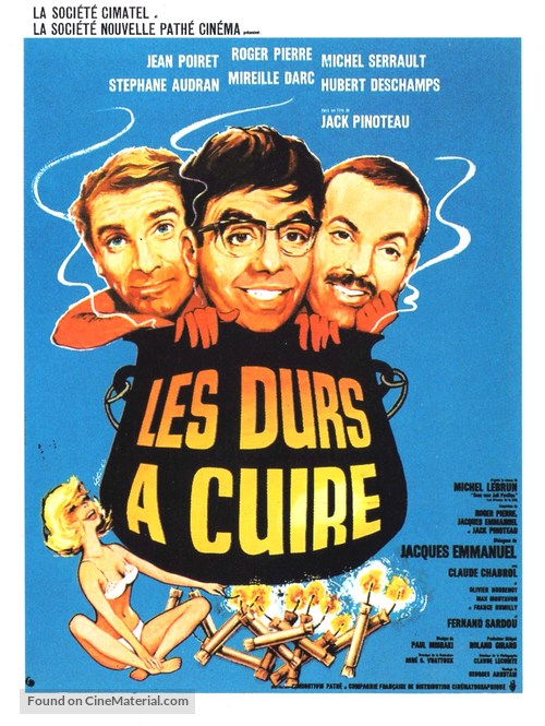Les durs &agrave; cuire ou Comment supprimer son prochain sans perdre l&#039;app&eacute;tit - French Movie Poster