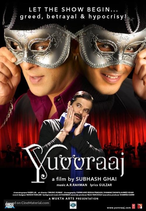 Yuvvraaj - Indian Movie Poster