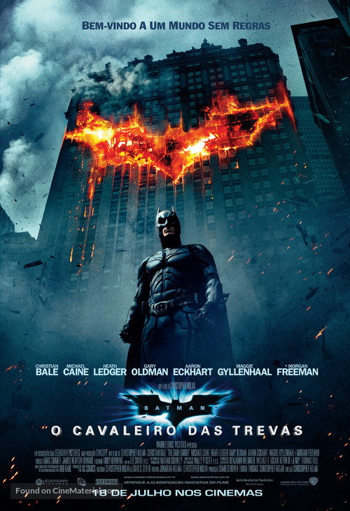 The Dark Knight - Brazilian Advance movie poster