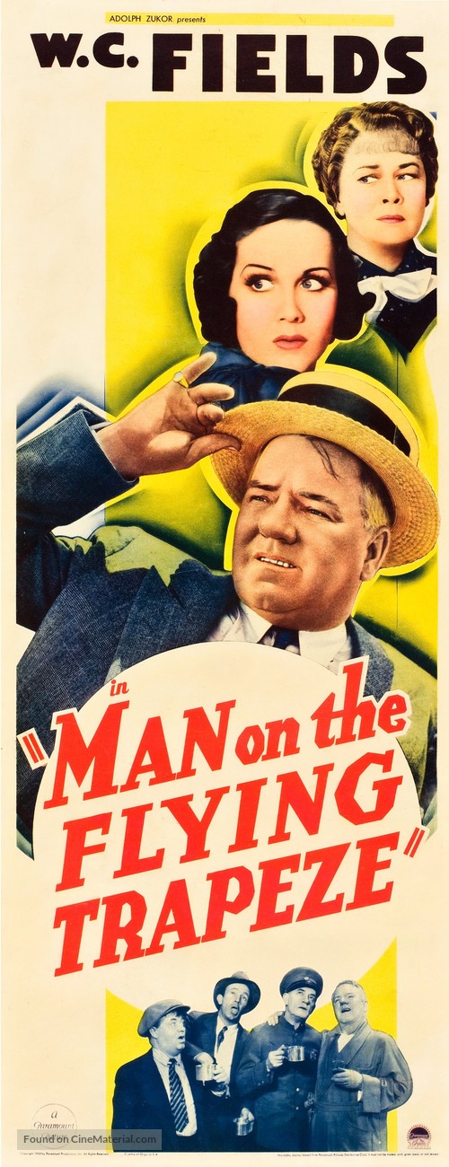 Man on the Flying Trapeze - Movie Poster