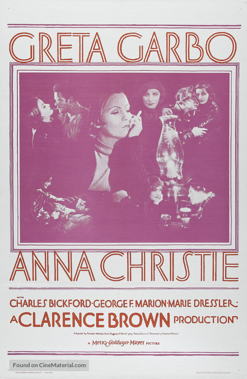 Anna Christie - Movie Poster