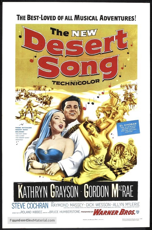 The Desert Song - Movie Poster