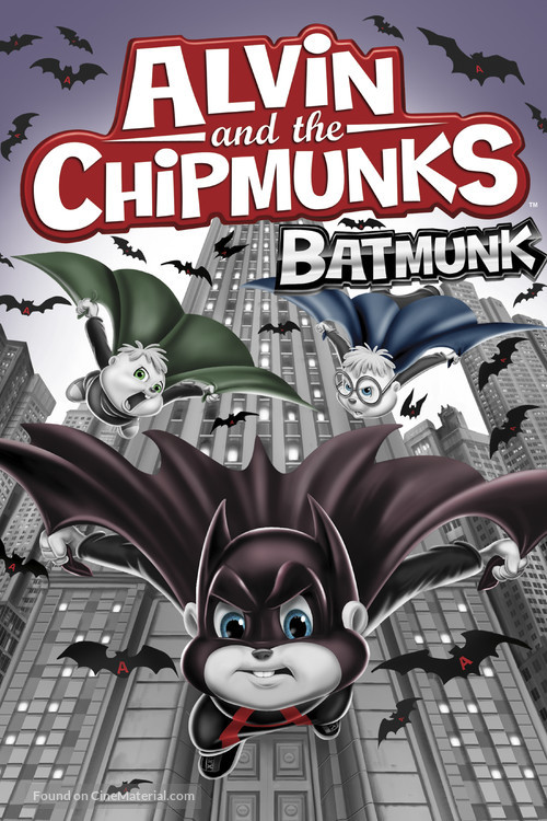 Alvin and the Chipmunks Batmunk - DVD movie cover