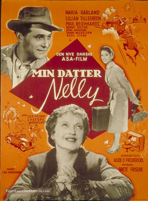 Min datter Nelly - Danish Movie Poster