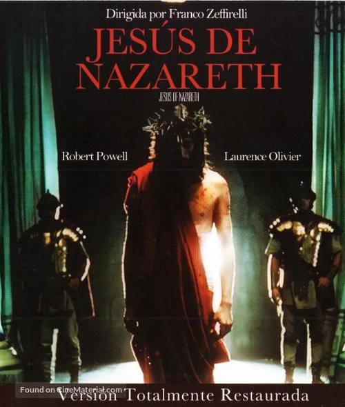 &quot;Jesus of Nazareth&quot; - Mexican Blu-Ray movie cover