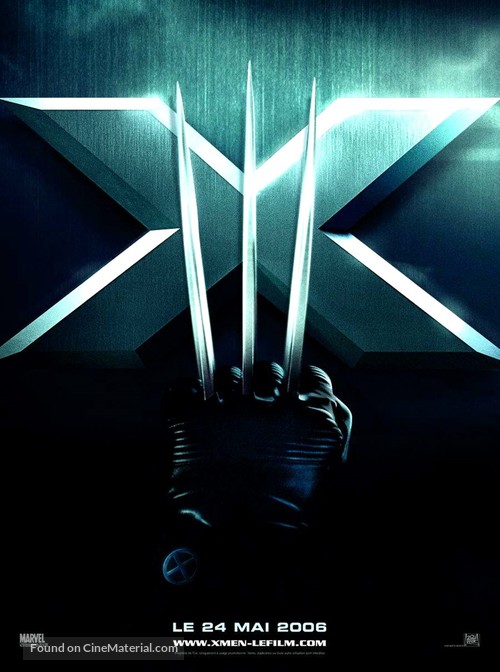 X-Men: The Last Stand - French Movie Poster