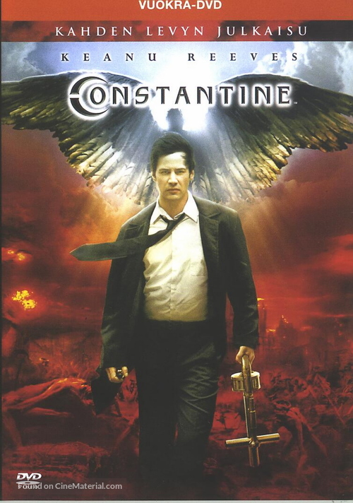 Constantine - Finnish DVD movie cover