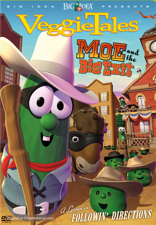 VeggieTales: Moe and the Big Exit - DVD movie cover