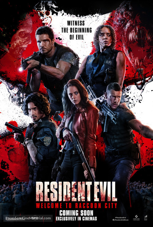 Resident Evil: Welcome to Raccoon City - Irish Movie Poster