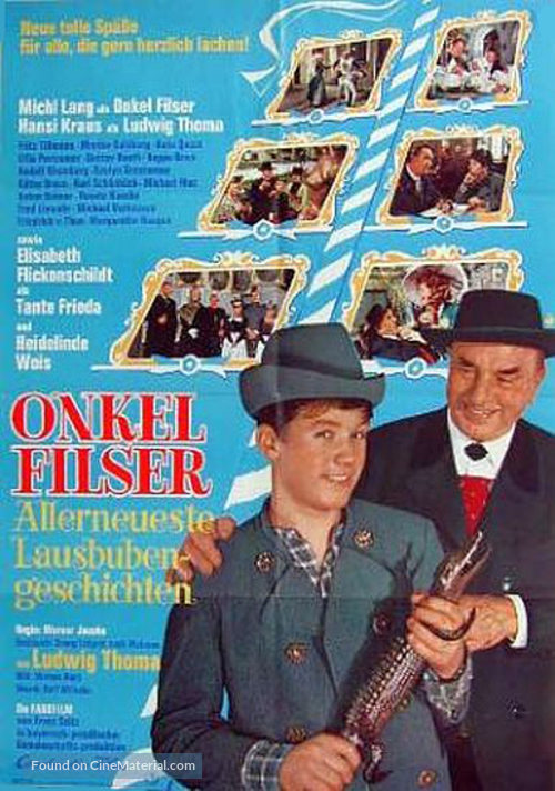 Onkel Filser - Allerneueste Lausbubengeschichten - German Movie Poster