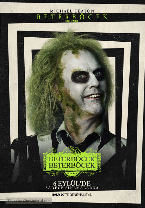 Beetlejuice Beetlejuice - Turkish Movie Poster