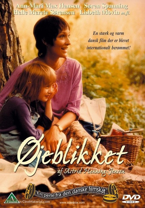 &Oslash;jeblikket - Danish DVD movie cover