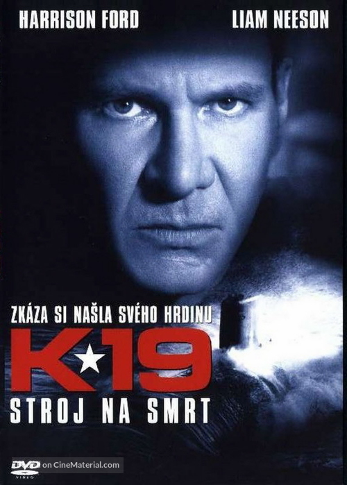 K19 The Widowmaker - Czech DVD movie cover