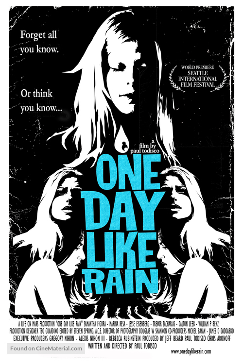 One Day Like Rain - poster