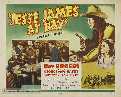 Jesse James at Bay - Re-release movie poster