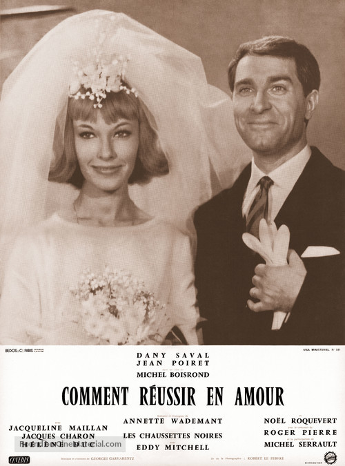 Comment r&eacute;ussir en amour - French Movie Poster