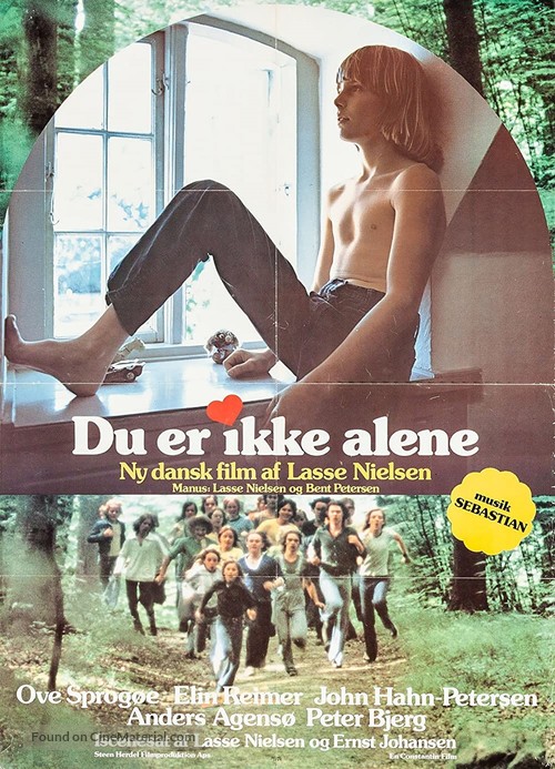 Du er ikke alene - Danish Movie Poster